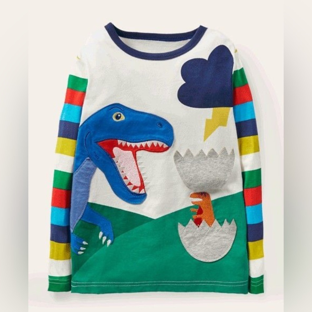 Mini Boden Dinosaur tee HTF